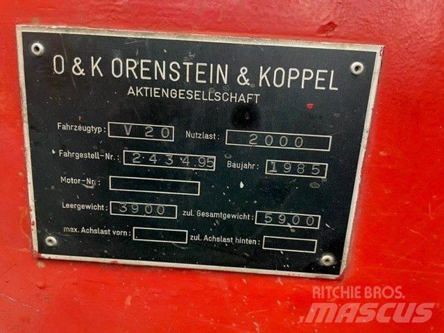 O&K V 20 Wózki Diesla