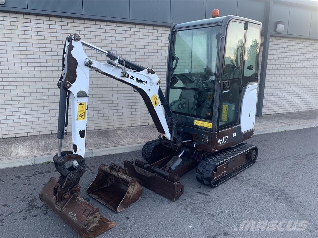 Bobcat E17 Koparki gąsienicowe