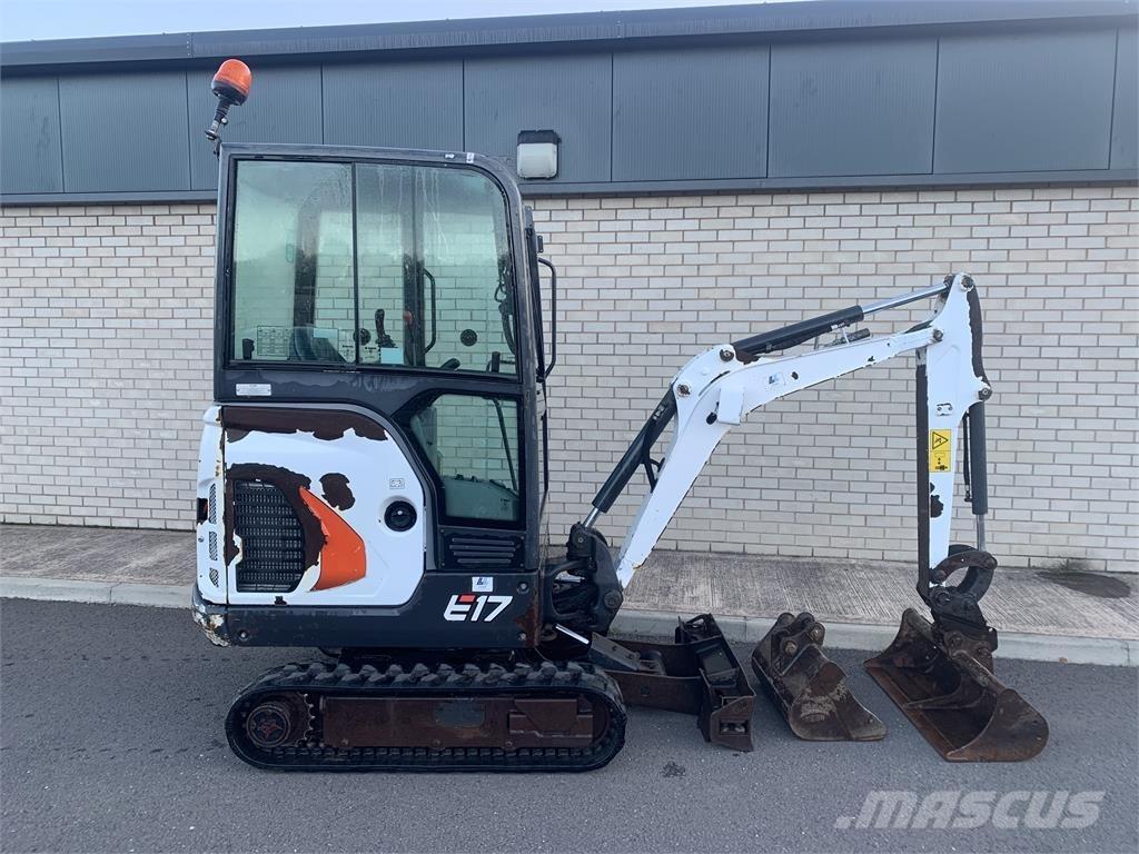 Bobcat E17 Koparki gąsienicowe