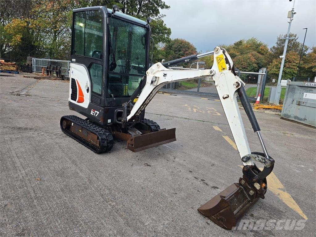 Bobcat E17 Koparki gąsienicowe