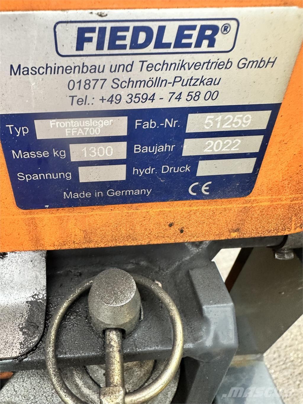 Fiedler FFA700 Maszyny użytkowe nośniki narzędzi