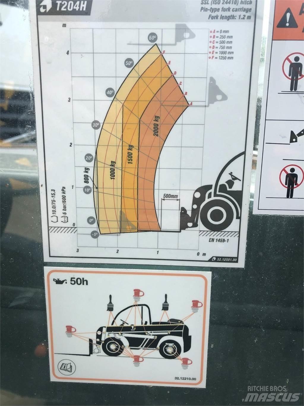 Ausa T204H Ładowarki rolnicze