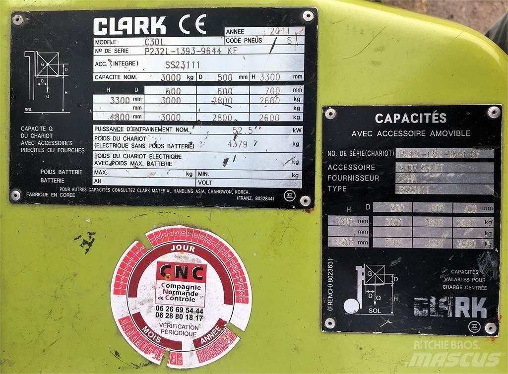 Clark C30L Wózki widłowe inne