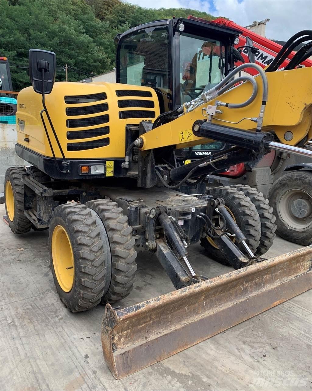 Yanmar B95W Koparki kołowe