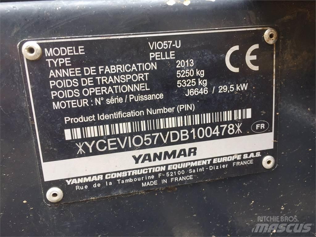 Yanmar VIO57 Minikoparki