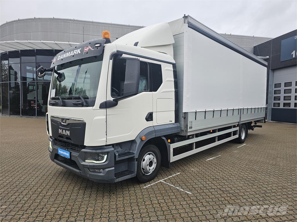 MAN TGL 12.250 Ciężarówki firanki