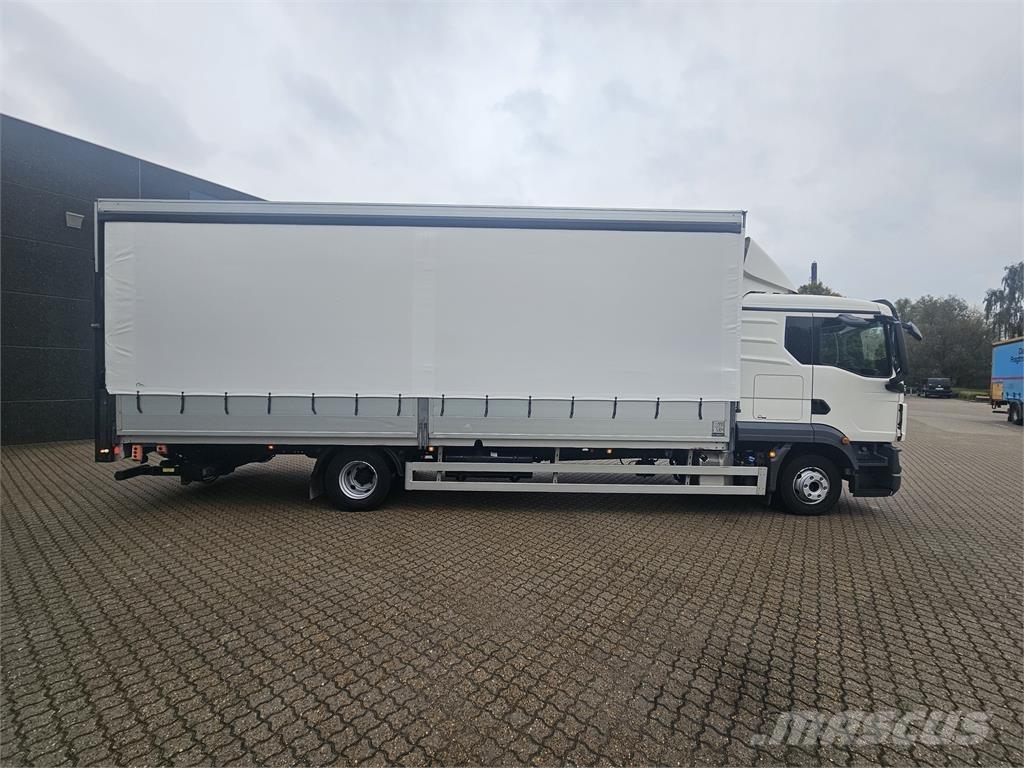 MAN TGL 12.250 Ciężarówki firanki