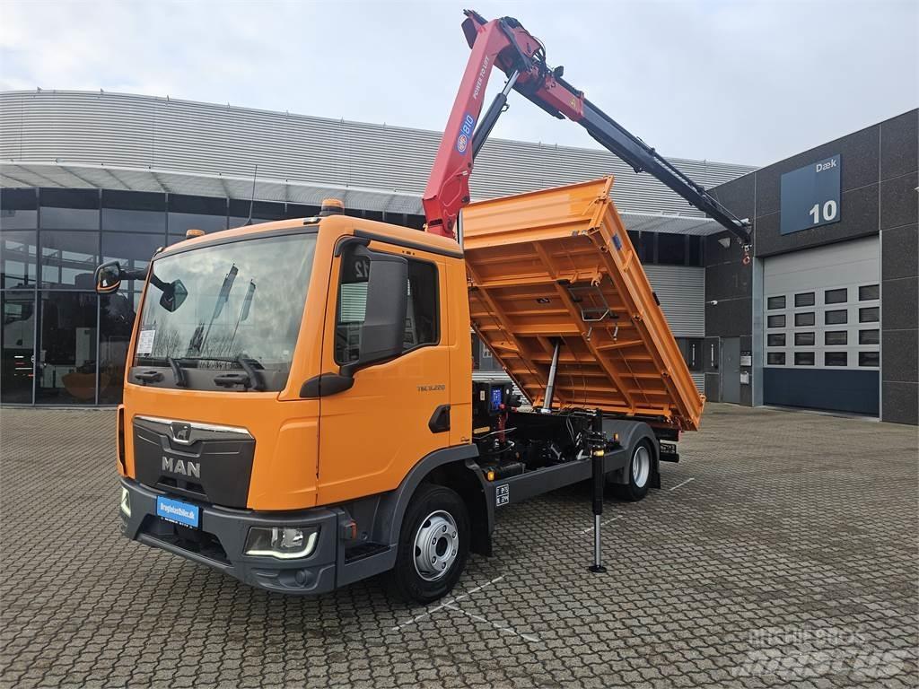 MAN TGL 8.220 Żurawie samochodowe