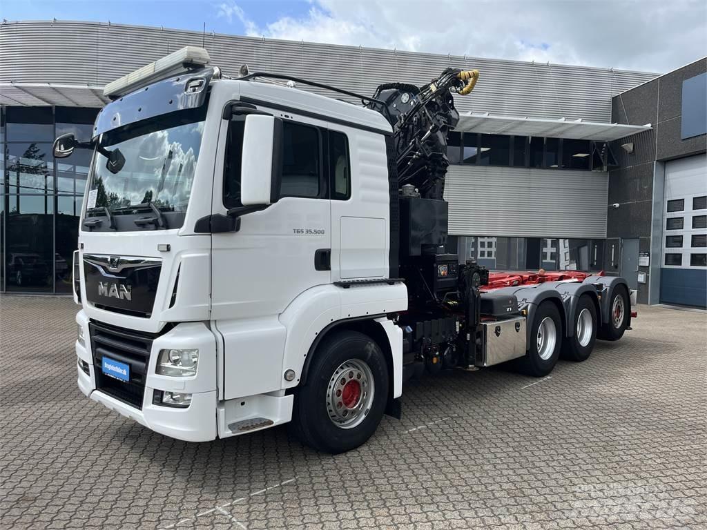 MAN TGS 35.500 8x4 Ciężarówki z wymienną zabudową