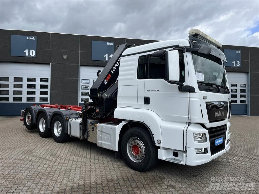 MAN TGS 35.500 8x4 Ciężarówki z wymienną zabudową