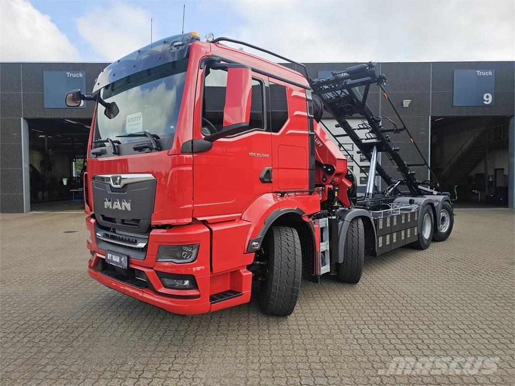 MAN TGS 35.540 8X2H-6 Ciężarówki z wymienną zabudową
