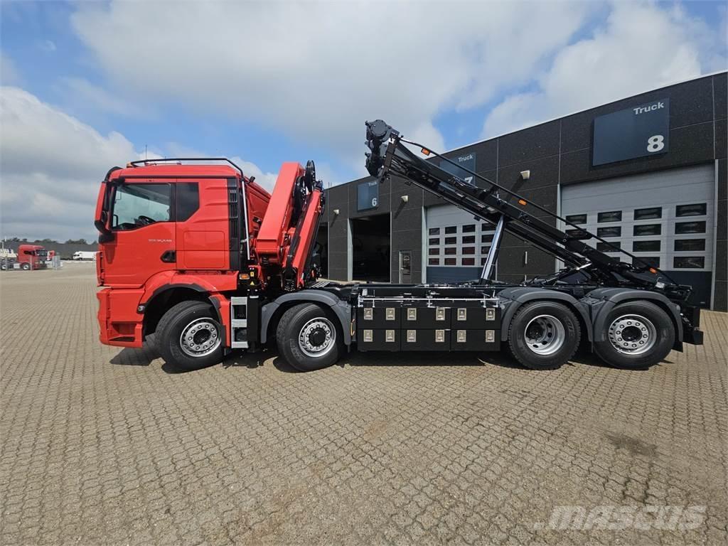 MAN TGS 35.540 8X2H-6 Ciężarówki z wymienną zabudową
