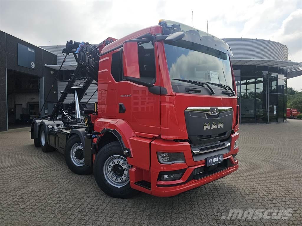 MAN TGS 35.540 8X2H-6 Ciężarówki z wymienną zabudową