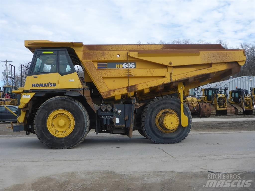 Komatsu HD605-7 Wozidła sztywnoramowe