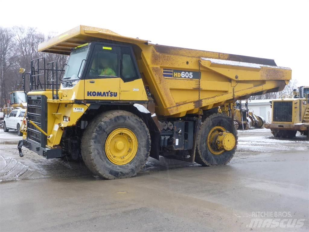 Komatsu HD605-7 Wozidła sztywnoramowe