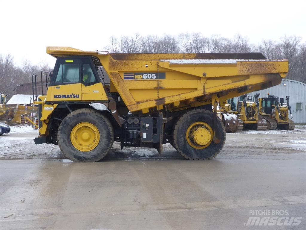 Komatsu HD605-7 Wozidła sztywnoramowe