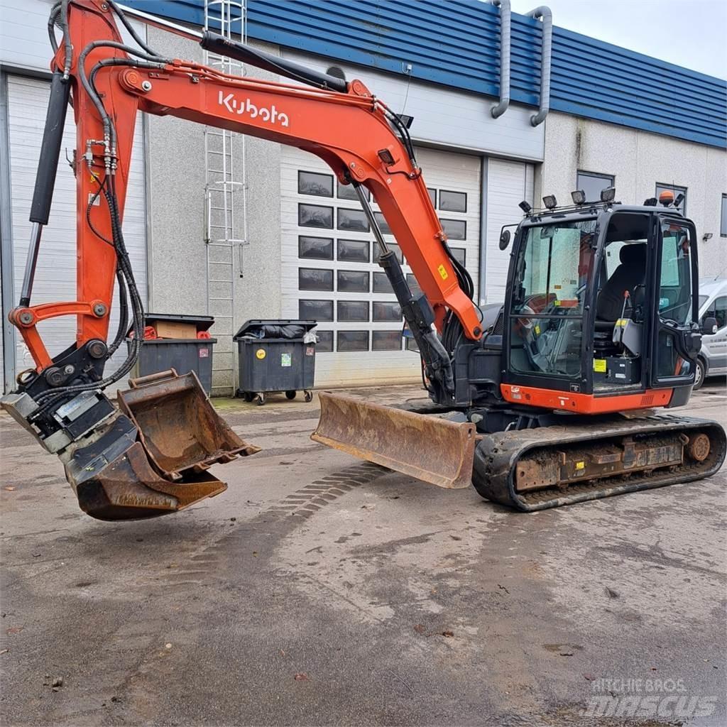 Kubota KX080-4 Minikoparki