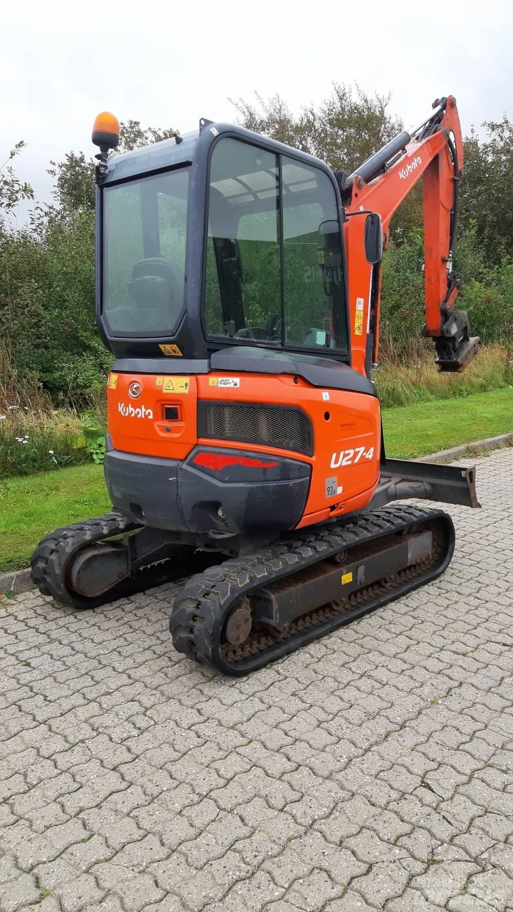 Kubota U27-3 Minikoparki