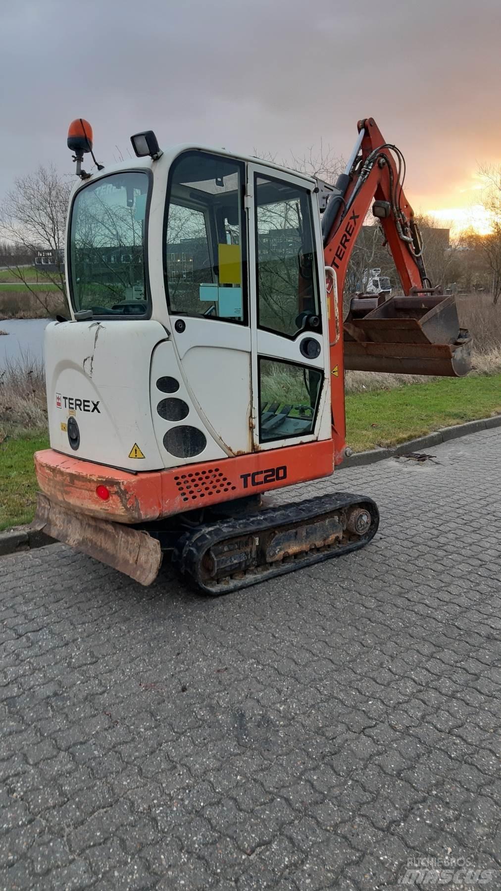 Terex TC20 Minikoparki