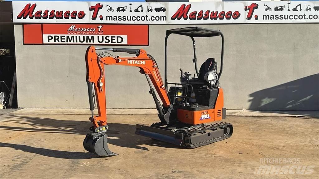 Hitachi ZX19U 5A YLR Minikoparki
