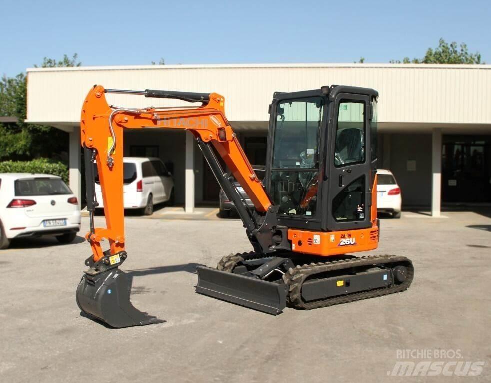 Hitachi ZX26U-6 CR Minikoparki