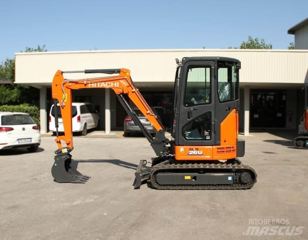 Hitachi ZX26U-6 CR Minikoparki
