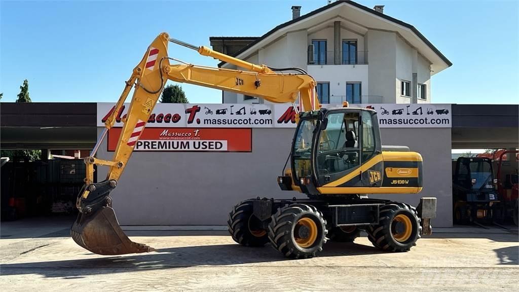 JCB JS130W 4x4 Koparki kołowe