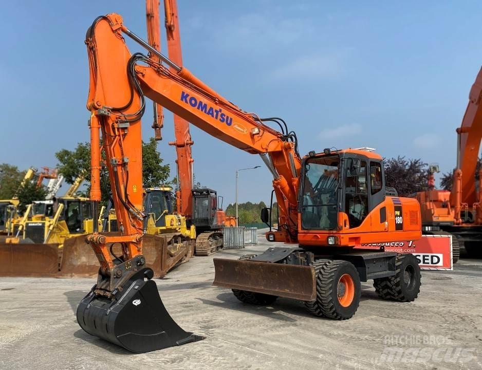 Komatsu PW180-7EO Koparki kołowe