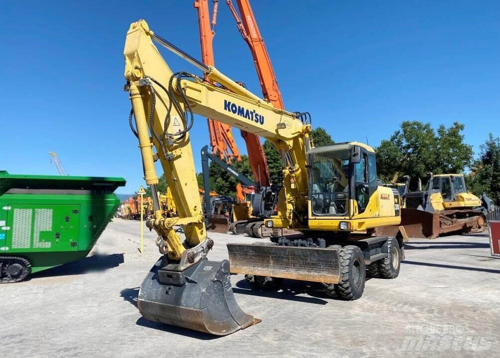 Komatsu PW200 7K Koparki kołowe