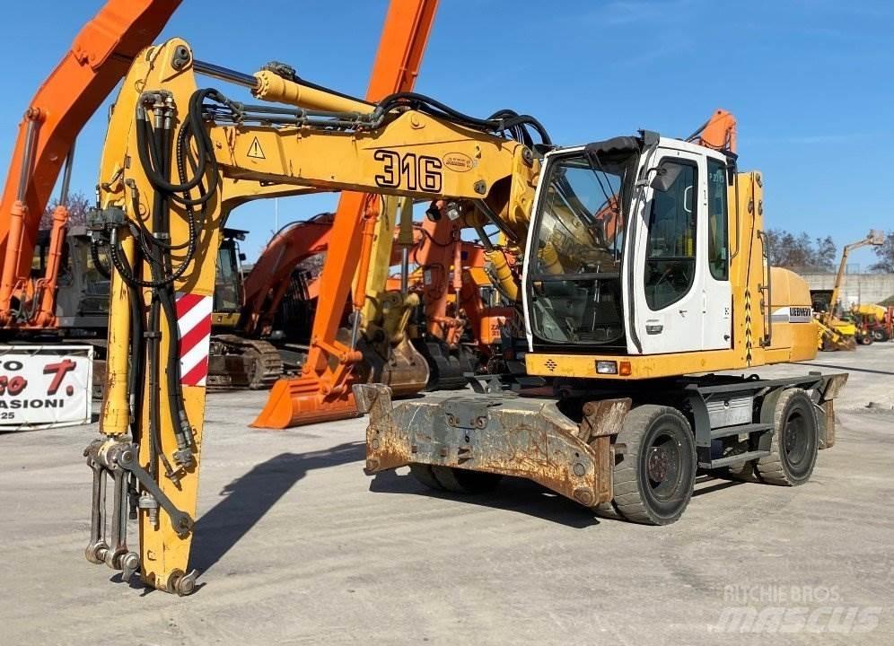 Liebherr A316 Koparki kołowe