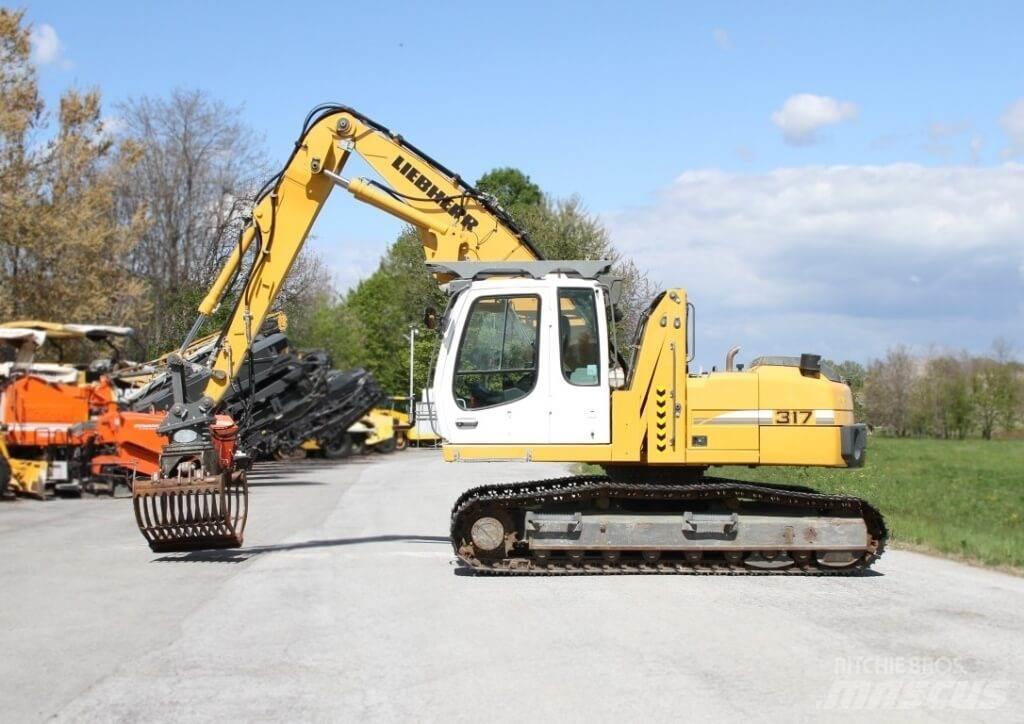 Liebherr R317 Litronic Koparki kołowe