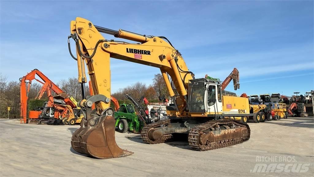 Liebherr R974C HDSL Koparki gąsienicowe