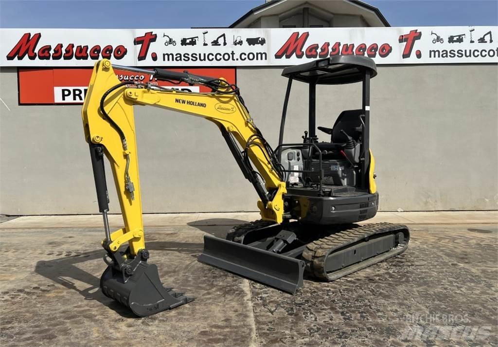 New Holland E29B SR Minikoparki