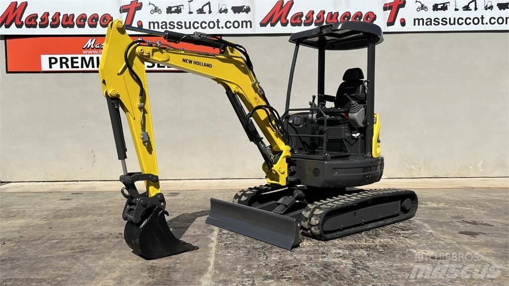 New Holland E29B SR Minikoparki