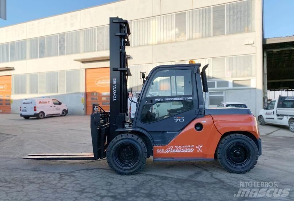 Toyota 40-8FD70N Wózki Diesla
