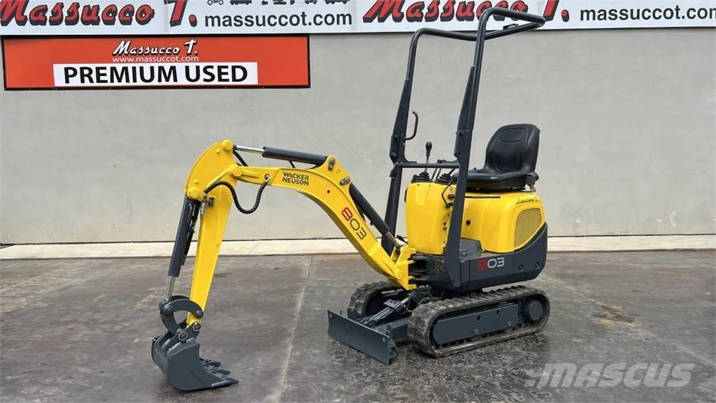 Wacker Neuson 803 Minikoparki
