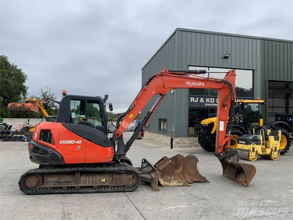 Kubota Kx080-4 (ST24000) Maszyny rolnicze - Inne