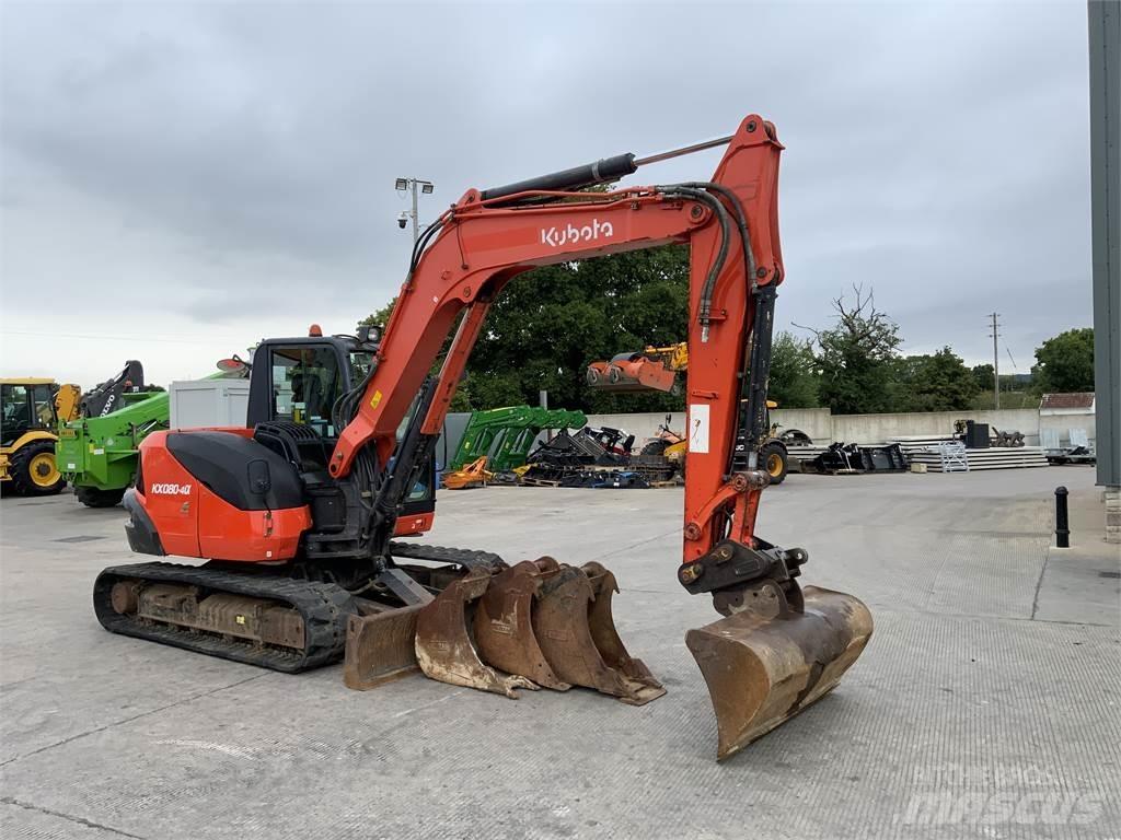 Kubota Kx080-4 (ST24000) Maszyny rolnicze - Inne