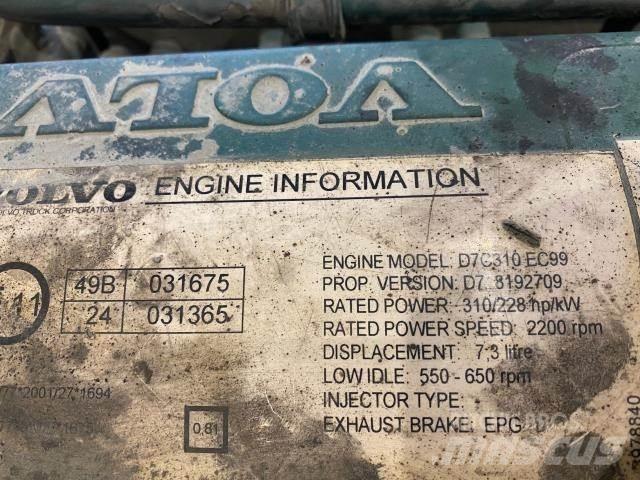 Volvo 8700 Silniki