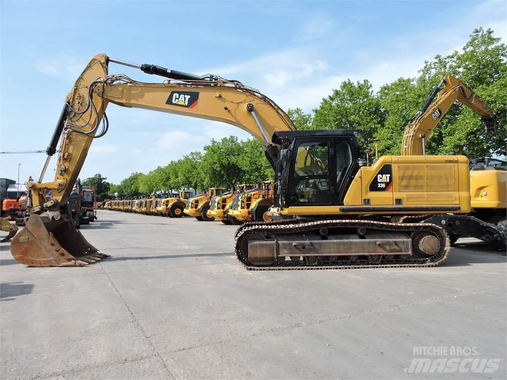 CAT 336 + GPS Koparki gąsienicowe