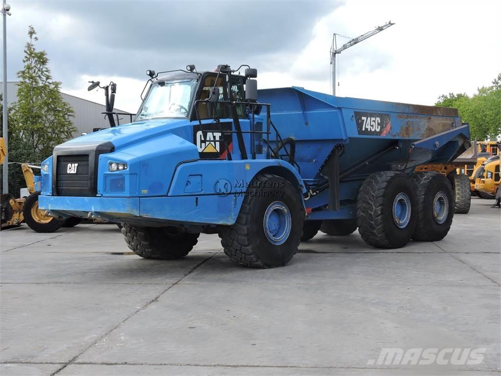 CAT 745C TAILGATE Wozidła przegubowe