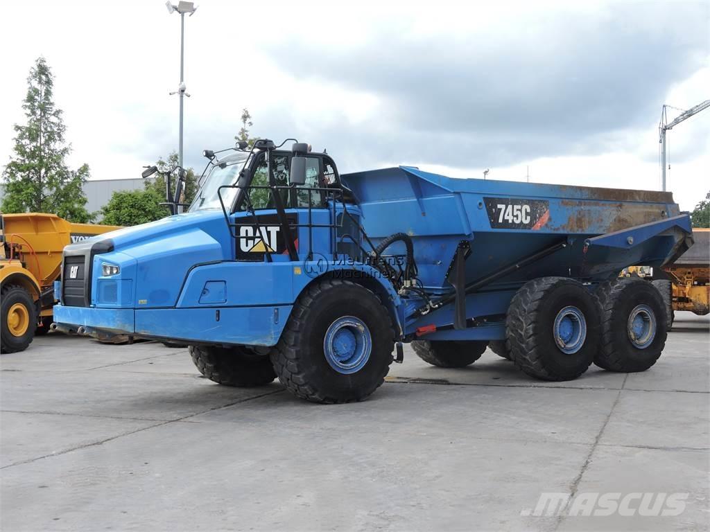 CAT 745C TAILGATE Wozidła przegubowe