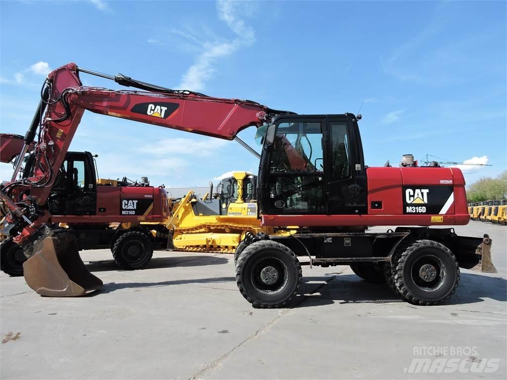 CAT M316D Koparki kołowe