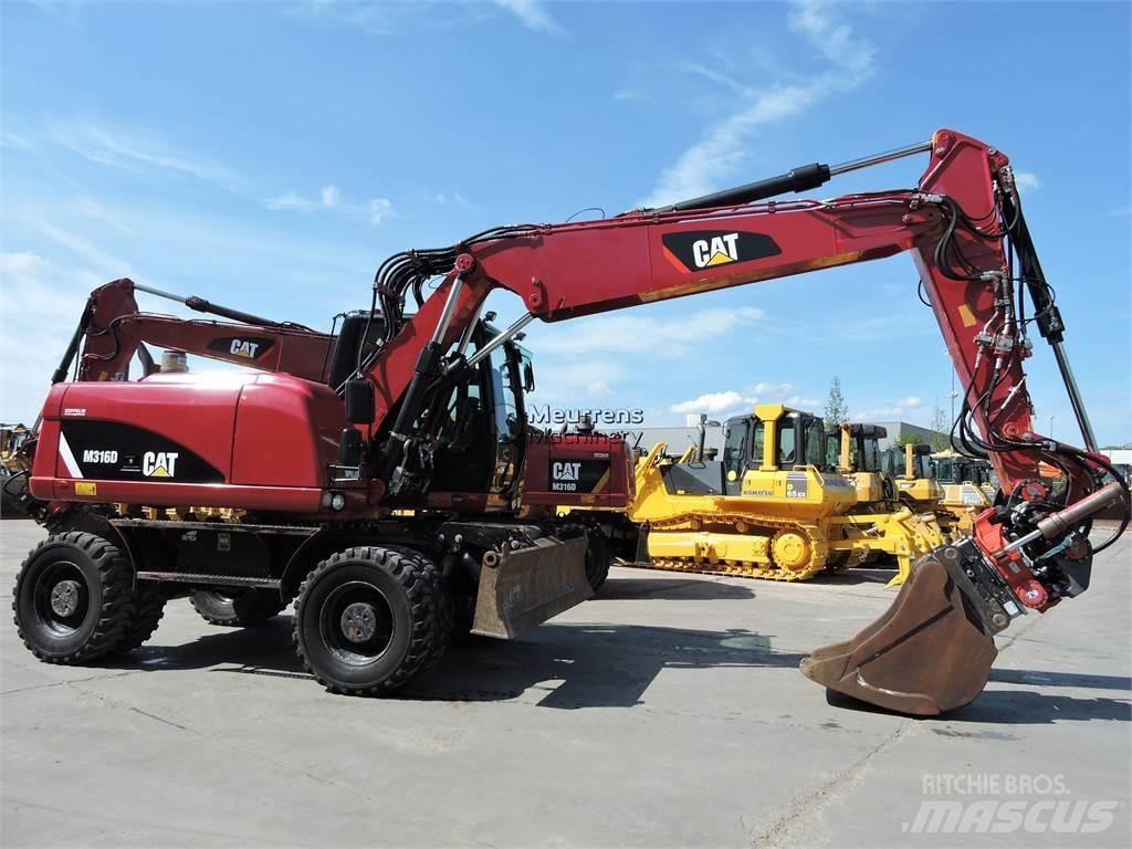 CAT M316D Koparki kołowe