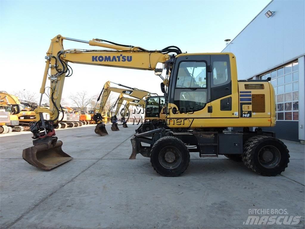 Komatsu PW148 Koparki kołowe