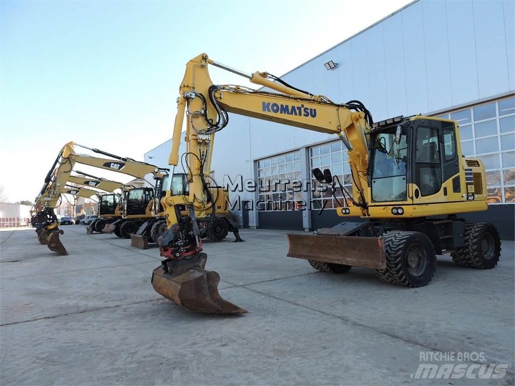 Komatsu PW148 Koparki kołowe