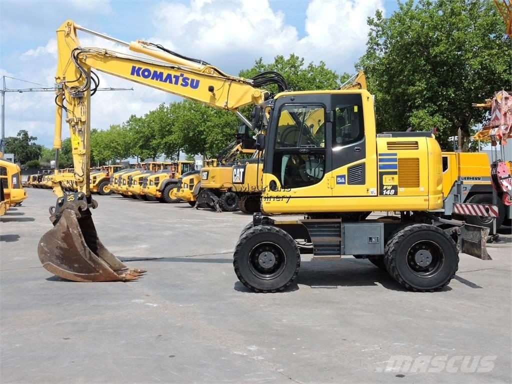 Komatsu PW148 Koparki kołowe