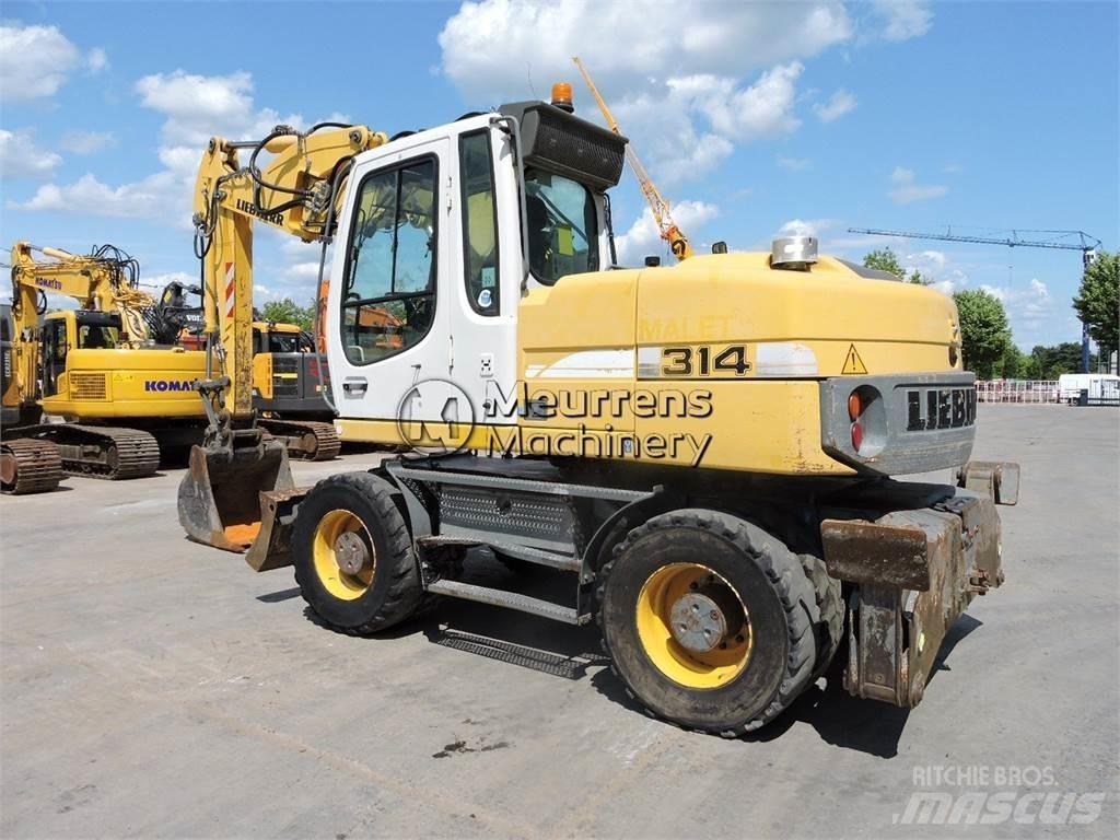 Liebherr A314 Koparki kołowe