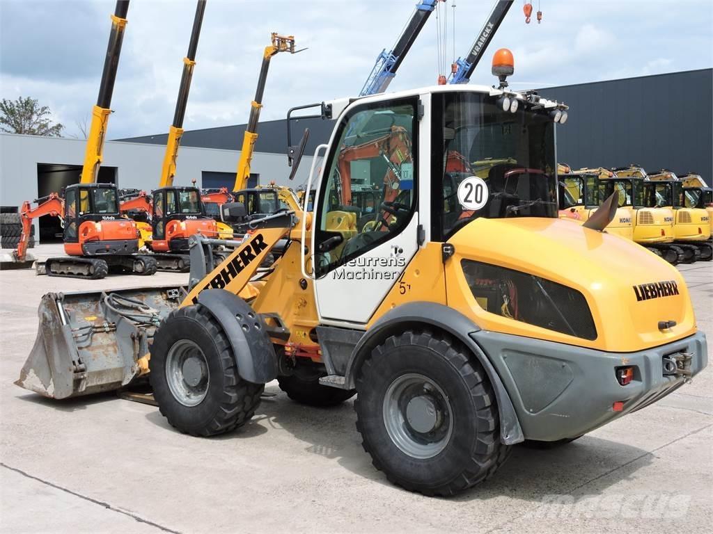 Liebherr L508 + FORK Ładowarki kołowe