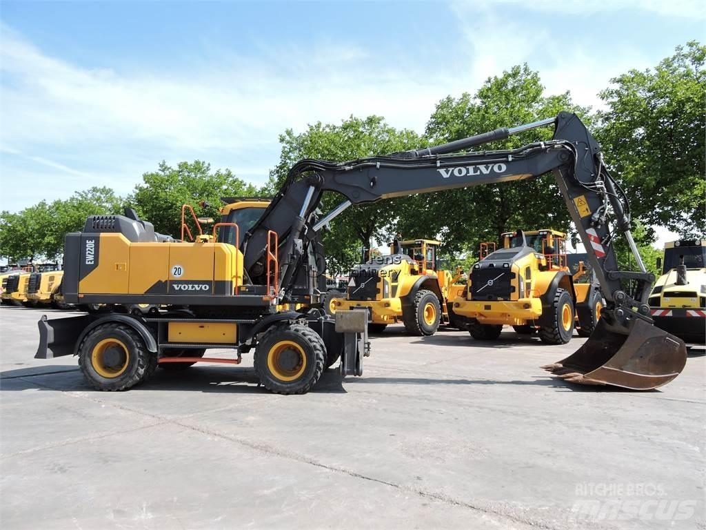 Volvo EW220E GERMAN Koparki kołowe